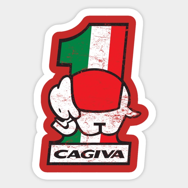 Cagiva Sticker by MindsparkCreative